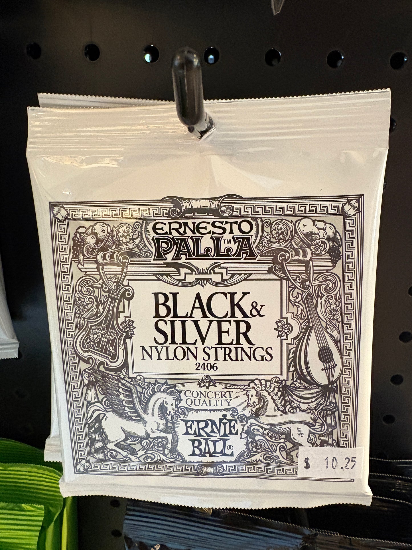 Ernie Ball Black & Silver Nylon