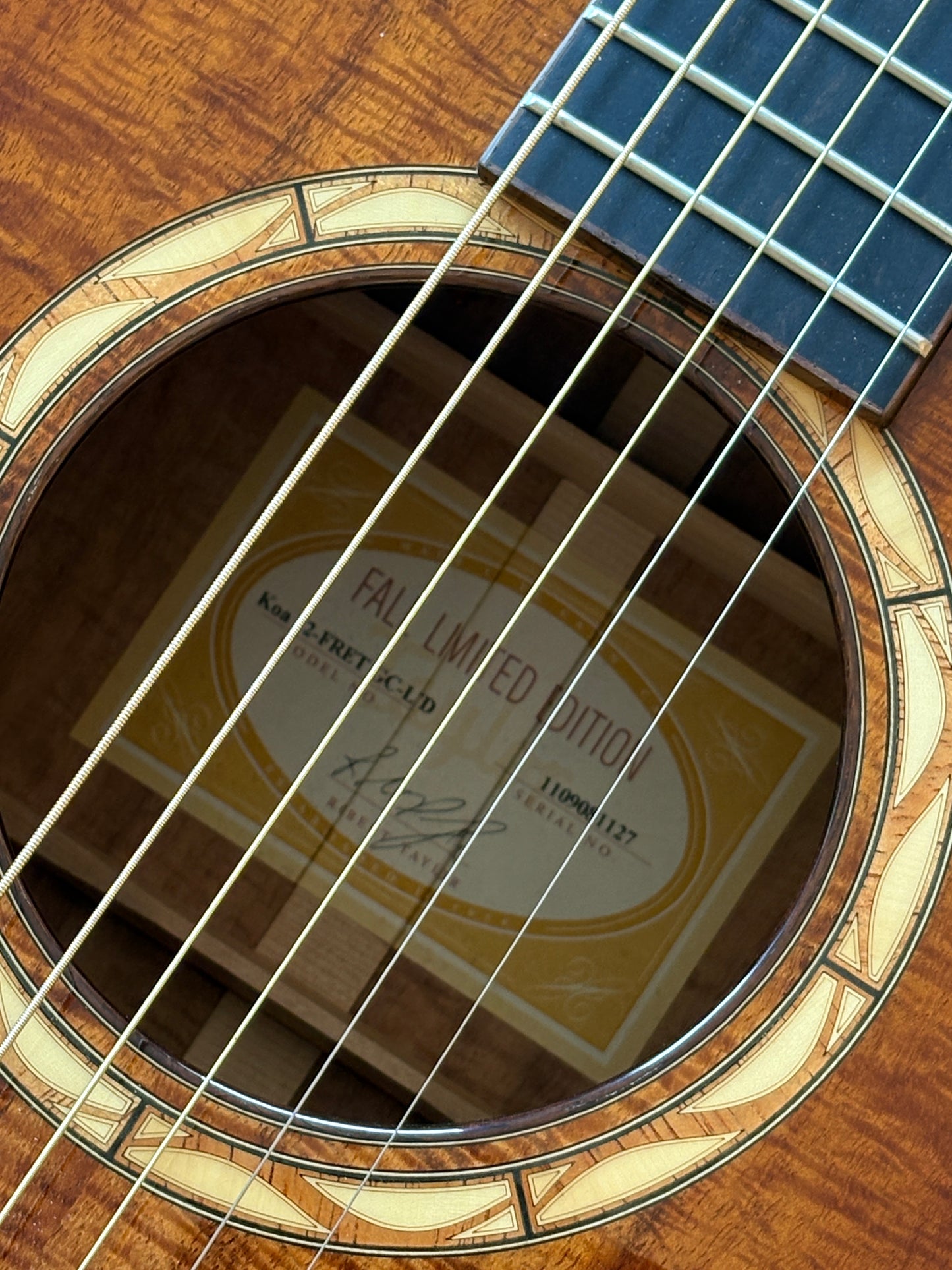USED Taylor 2011 LTD KOA 12 Fret Grand Concert (GC-LTD)