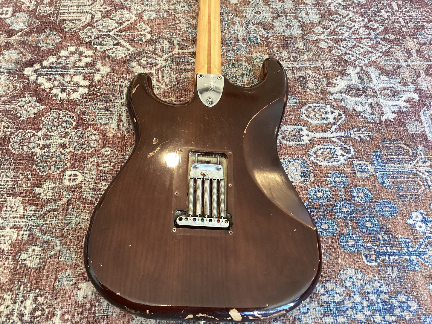 USED 1975 Mocha Brown Stratocaster