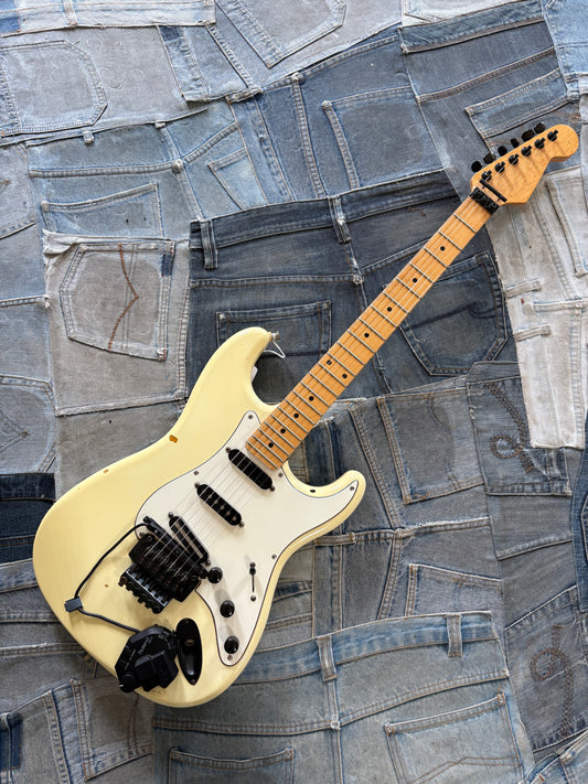 USED Partscaster W MIDI pickup Floyd Rose