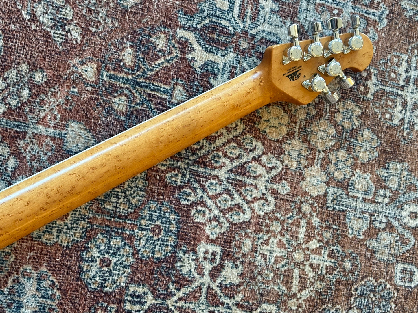 USED Music Man Steve Morse BFR Tahitian  Blue