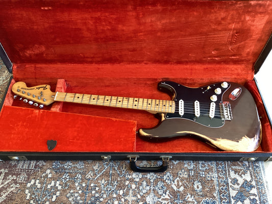 USED 1975 Mocha Brown Stratocaster