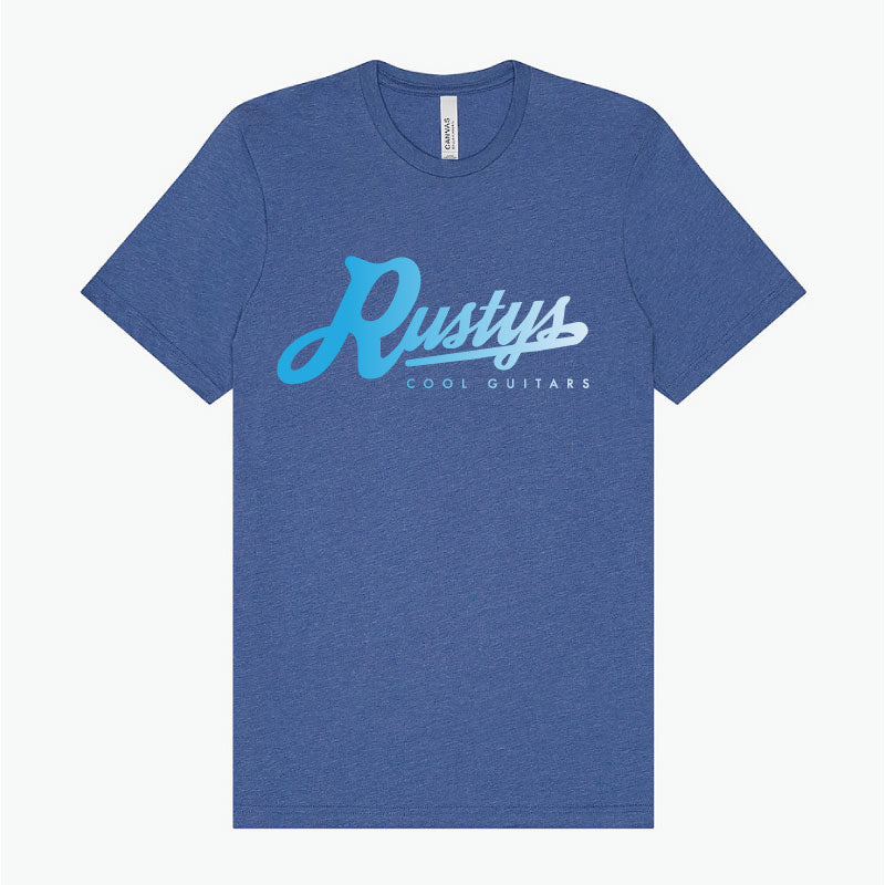 Rusty's Logo T-Shirt - Heather True Royal
