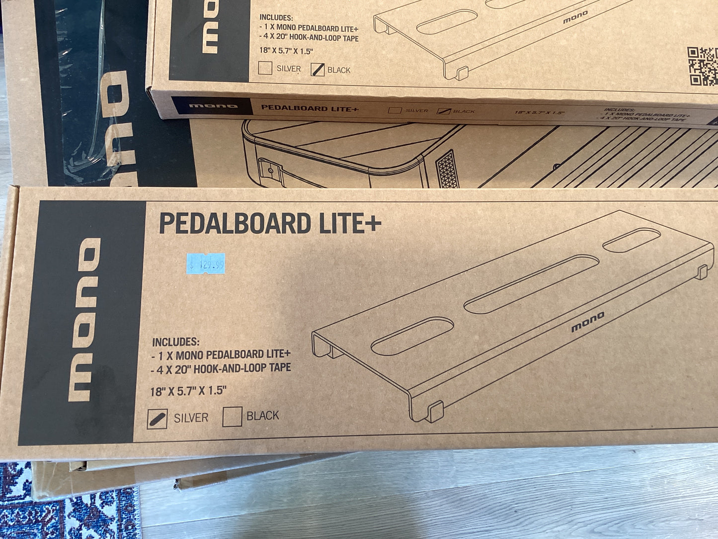 Mono Pedalboard Lite+ Silver