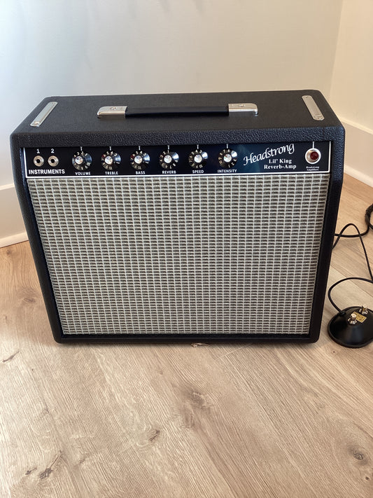 Headstrong Lil King Black Tolex