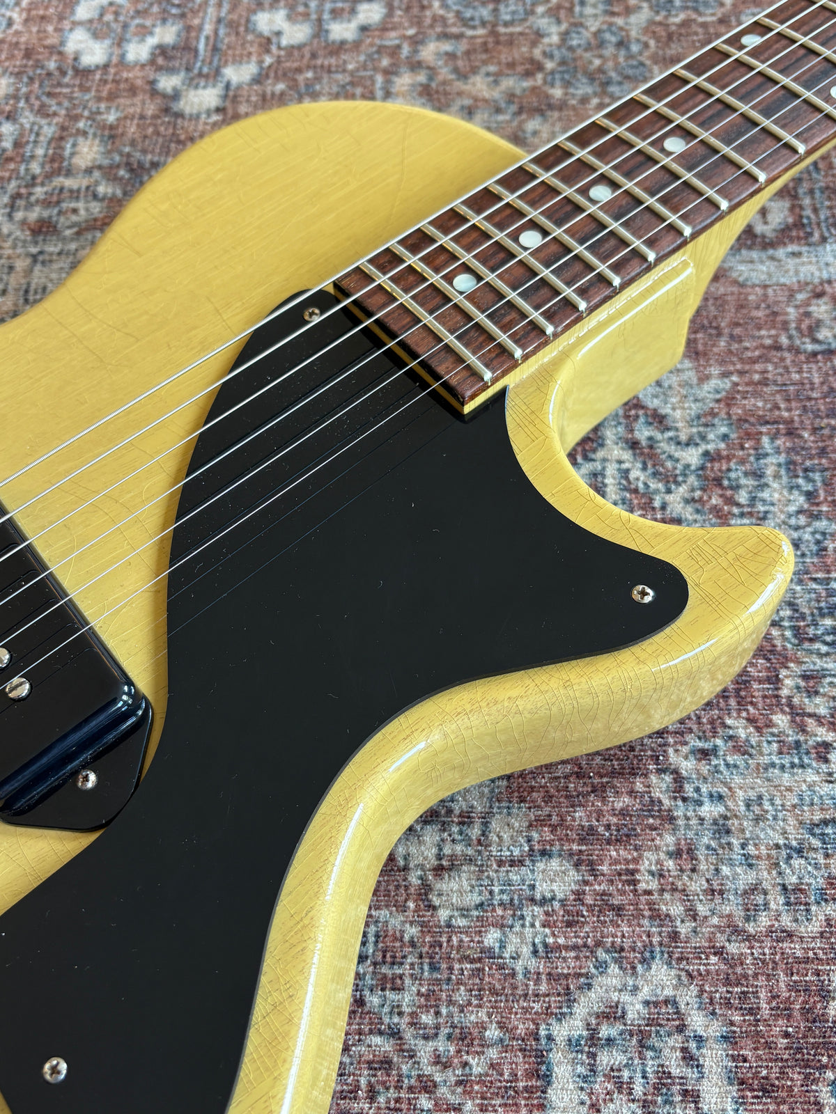 USED Gibson Murphy Lab Ultra-Light Aged Les Paul Junior TV Yellow