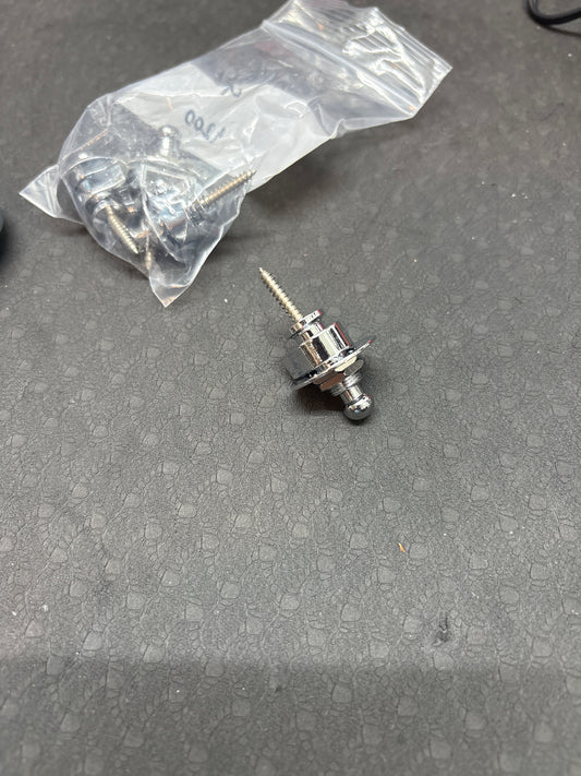 Mojotone Strap Locks Chrome Schaller Style