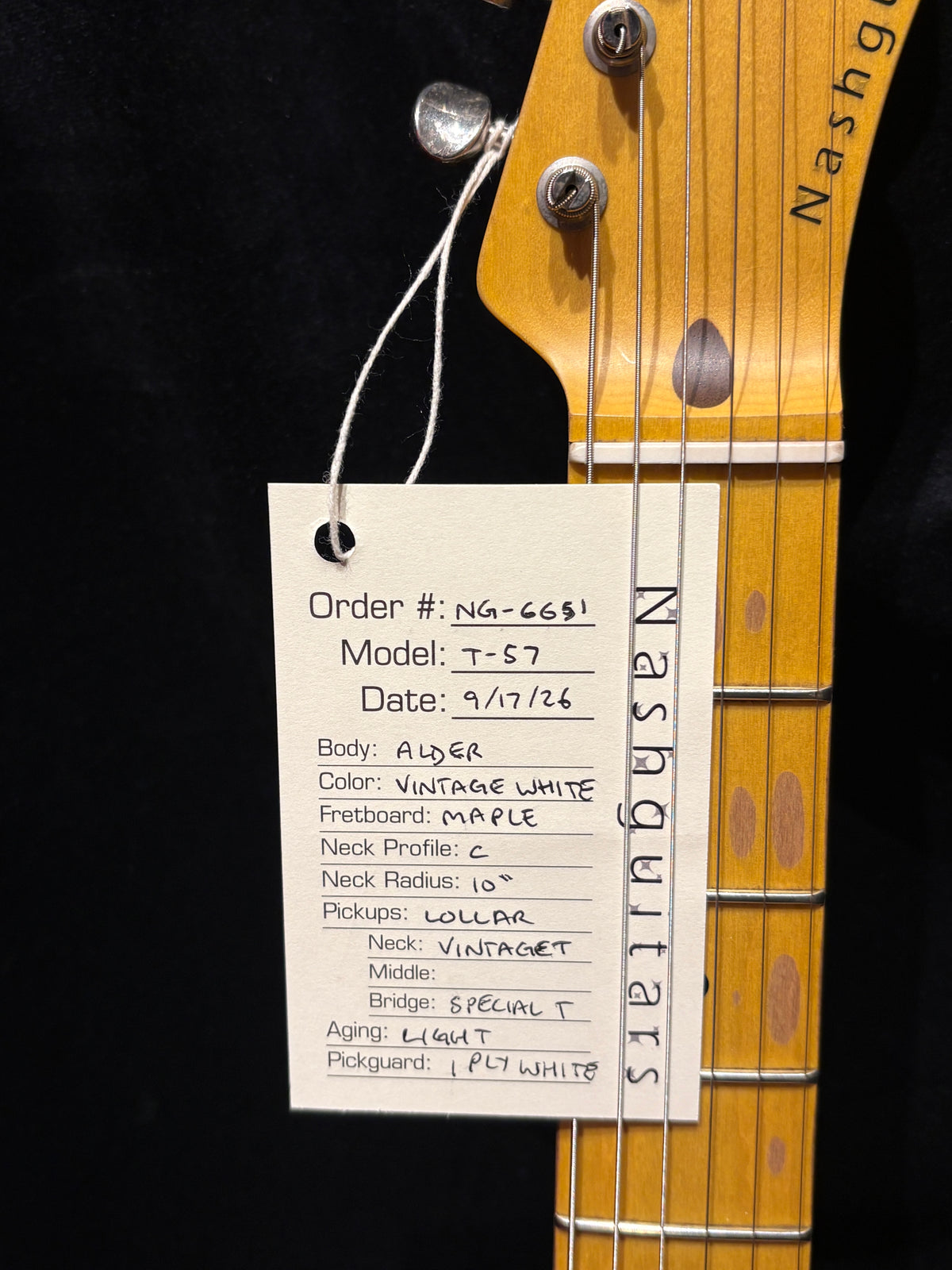 Nash T-57 Vintage White