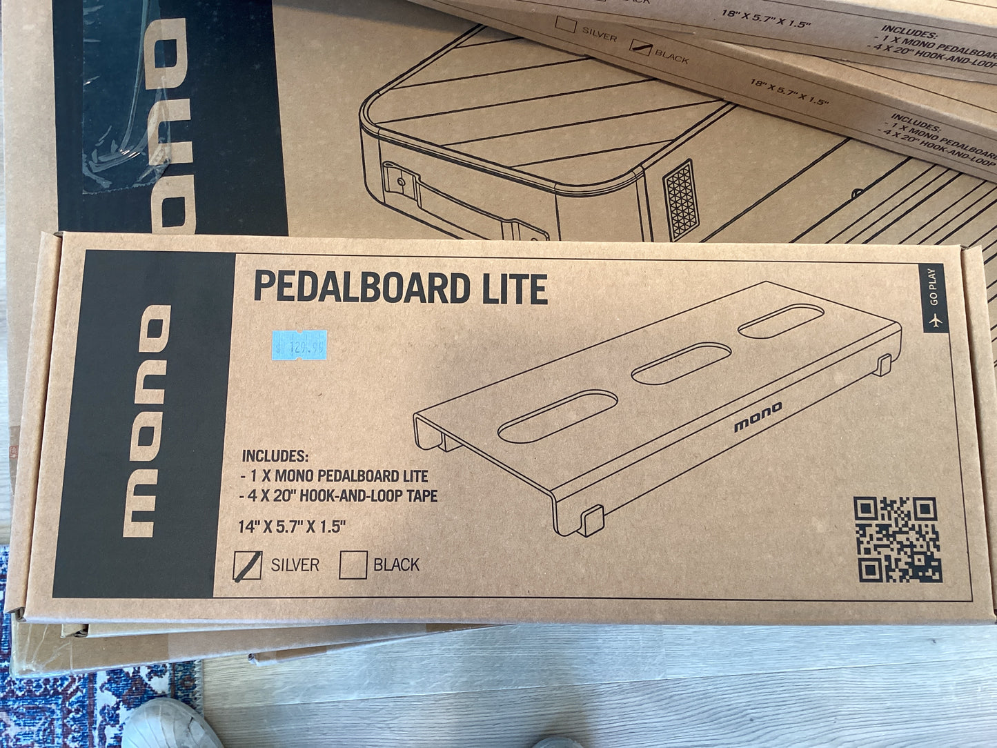 Mono Pedalboard Lite Silver