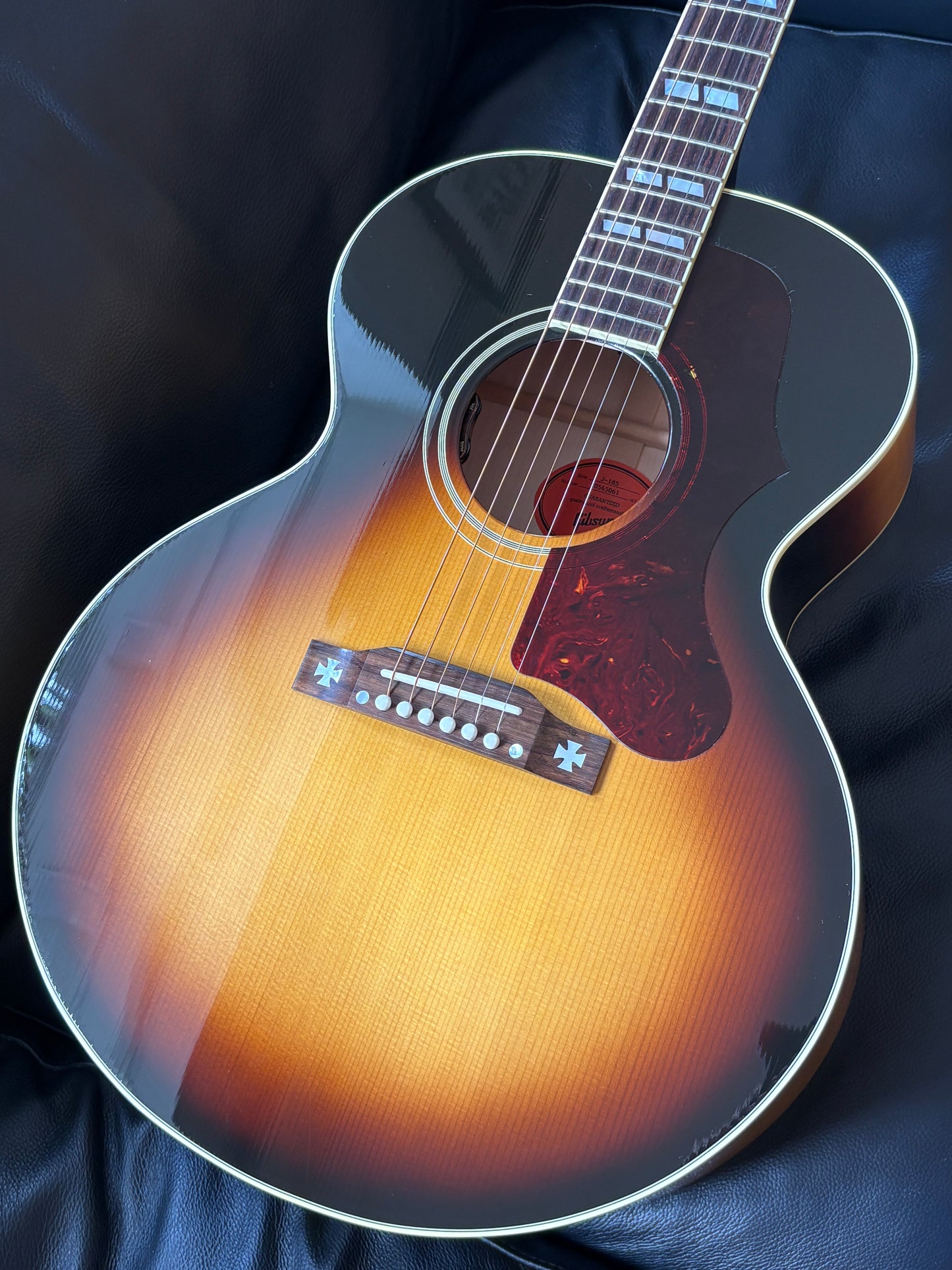 USED Gibson J-185 Vintage Burst 2025