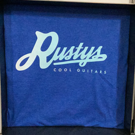 Rusty's logo T-Shirt - Royal Blue