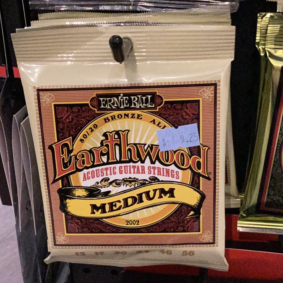 Ernie Ball Earthwood Custom Medium 12.5-56