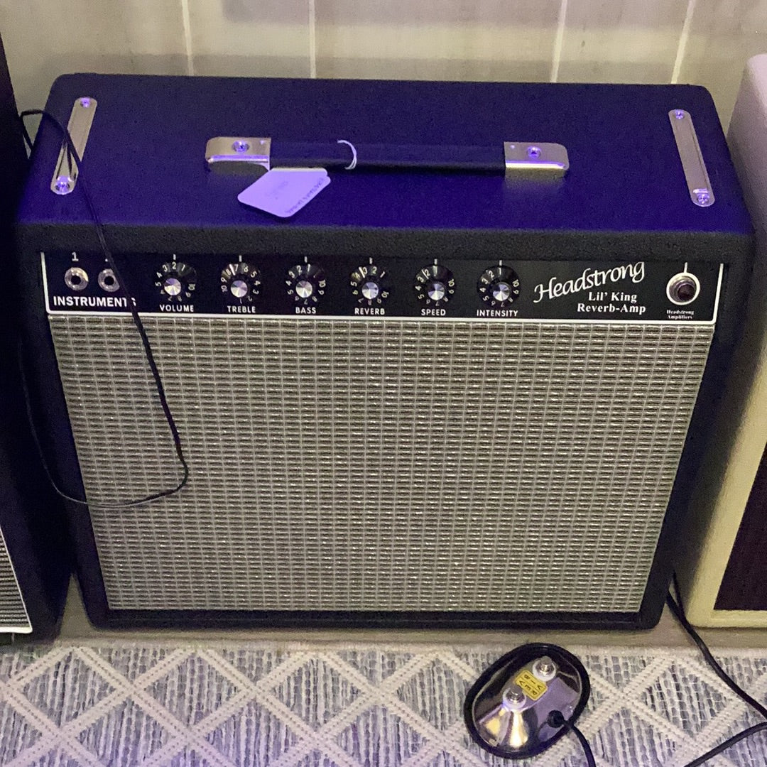 Headstrong Lil King Black Tolex