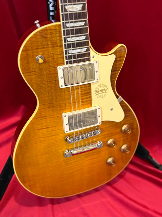 Heritage H-150 Custom Core Dirty Lemon Burst Electric Guitar