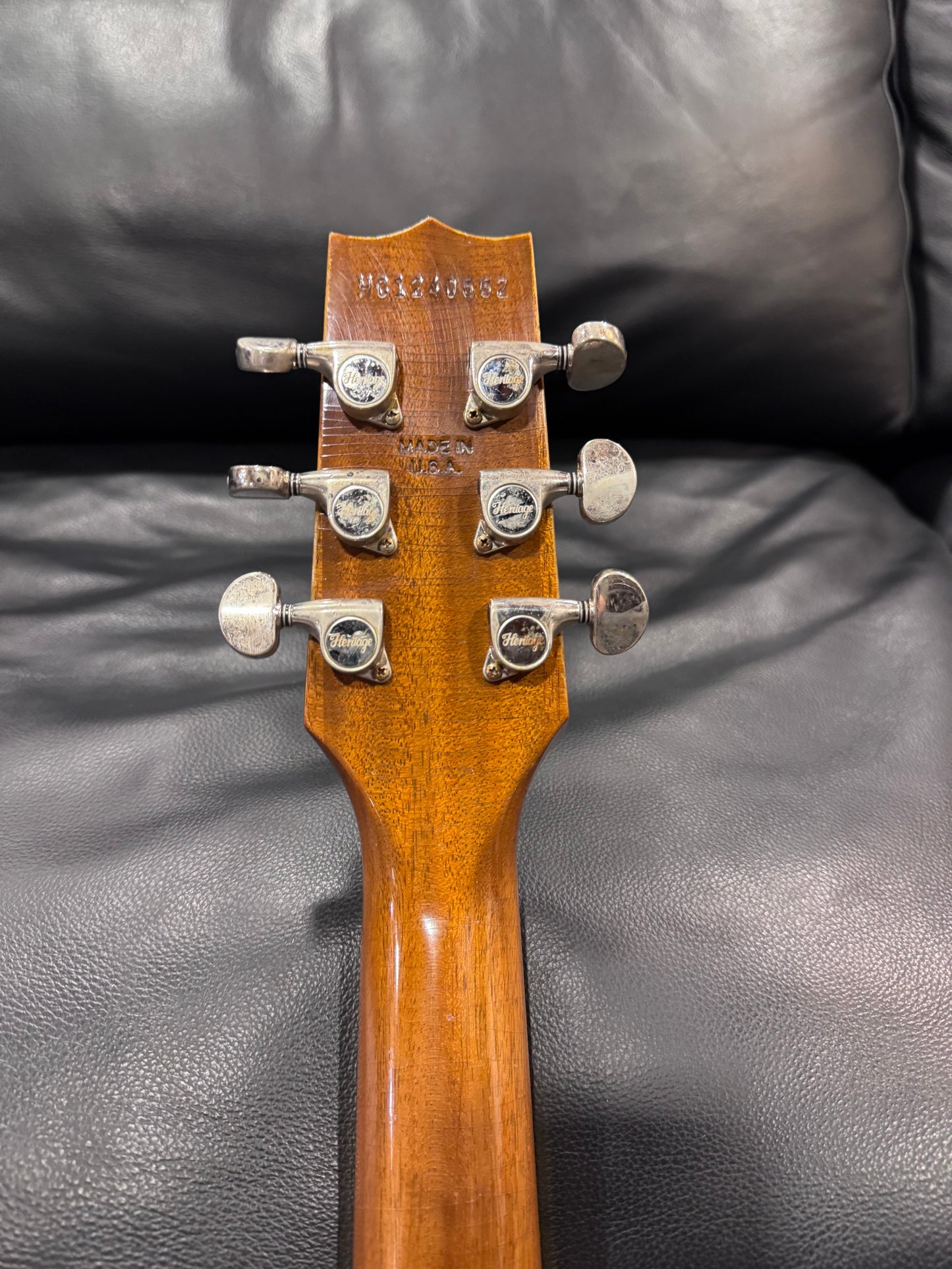 USED Heritage CC H150 Aged Goldtop Electric Guitar