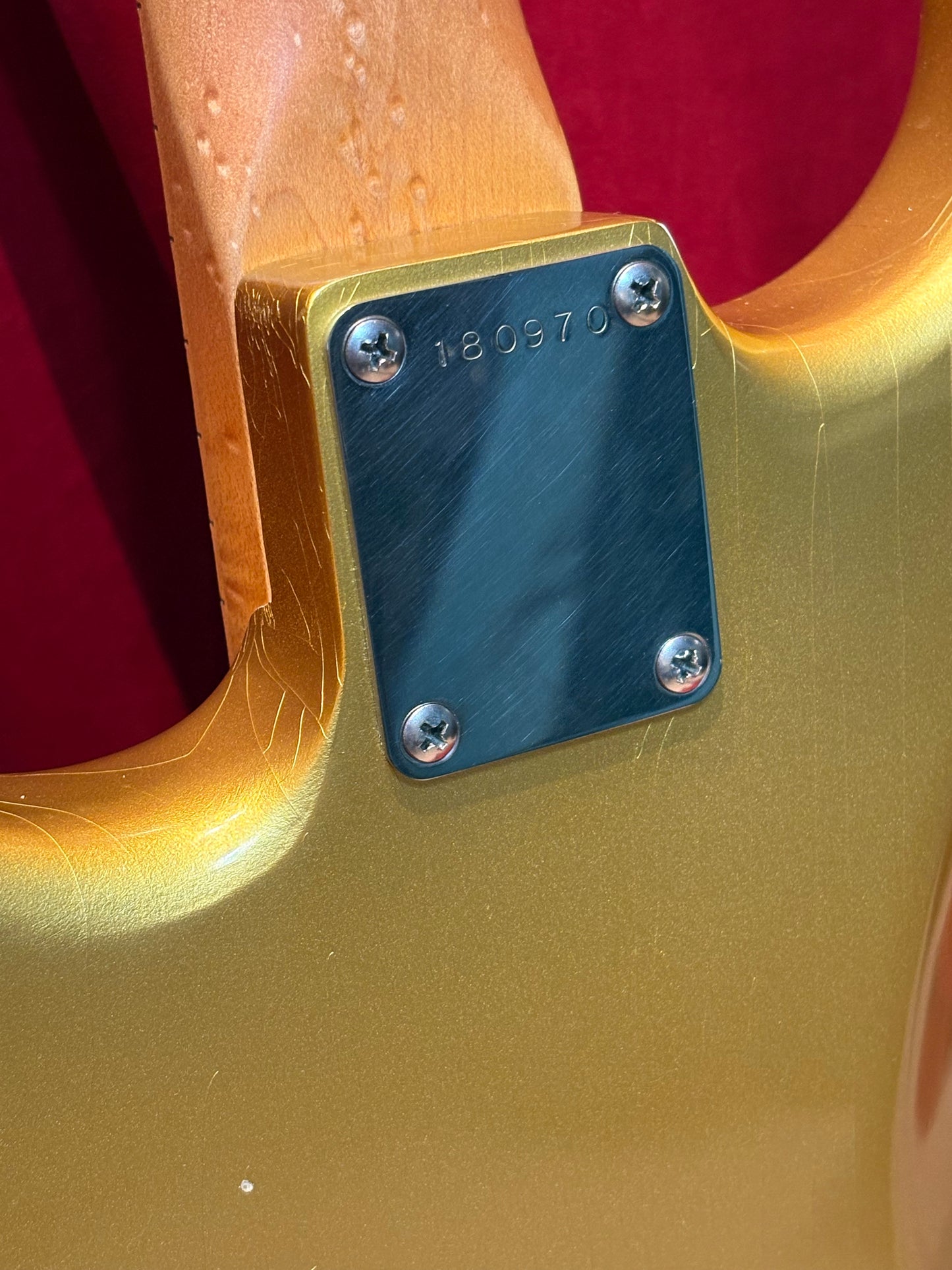 USED SVL Strat Electric Lady Gold*