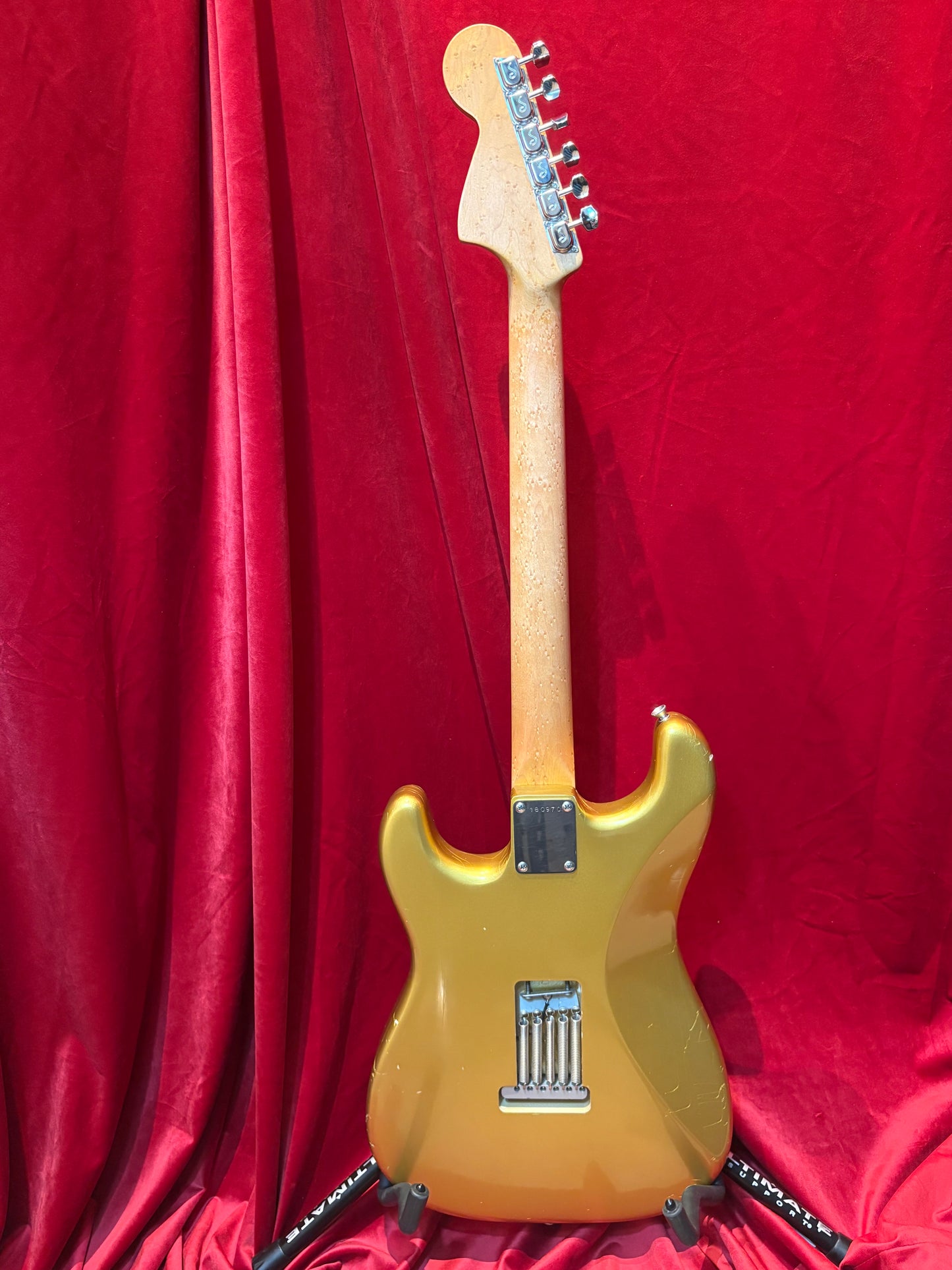 USED SVL Strat Electric Lady Gold*