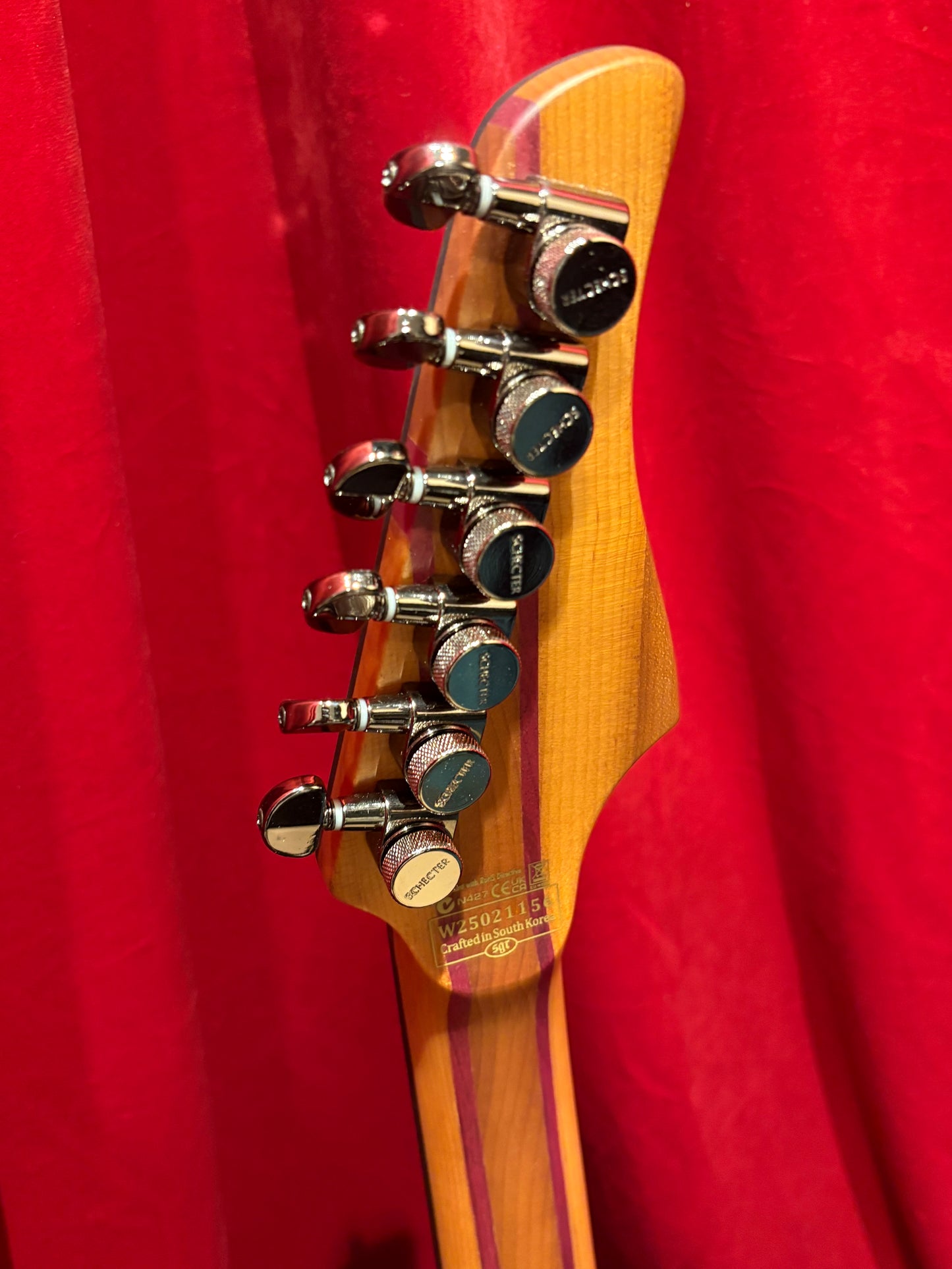 Schecter Banshee Mach 6 Fallout Burst