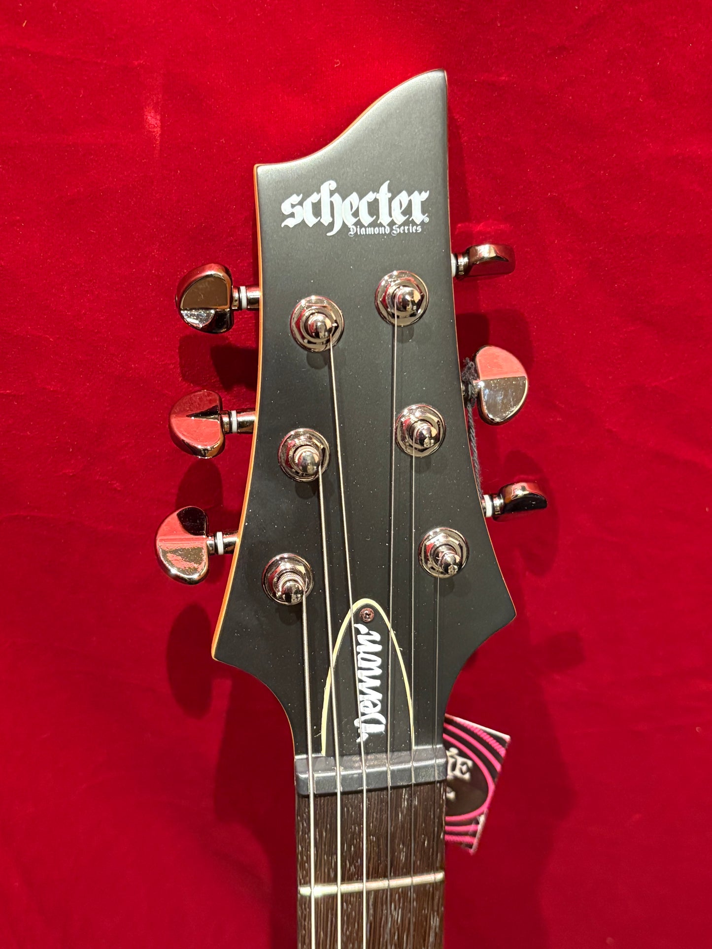 Schecter Demon-6 Aged Black Satin