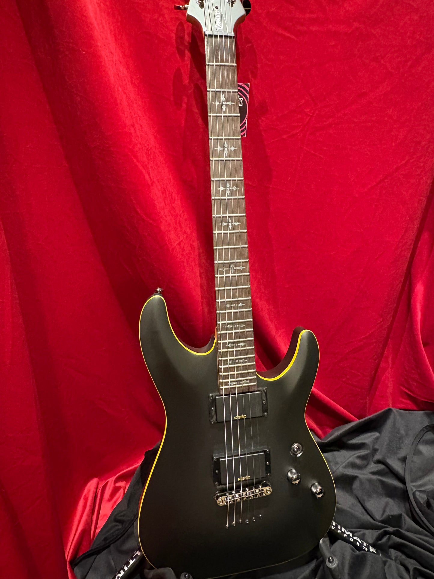 Schecter Demon-6 Aged Black Satin