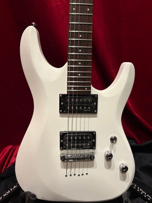 Schecter C-6 Deluxe Satin White