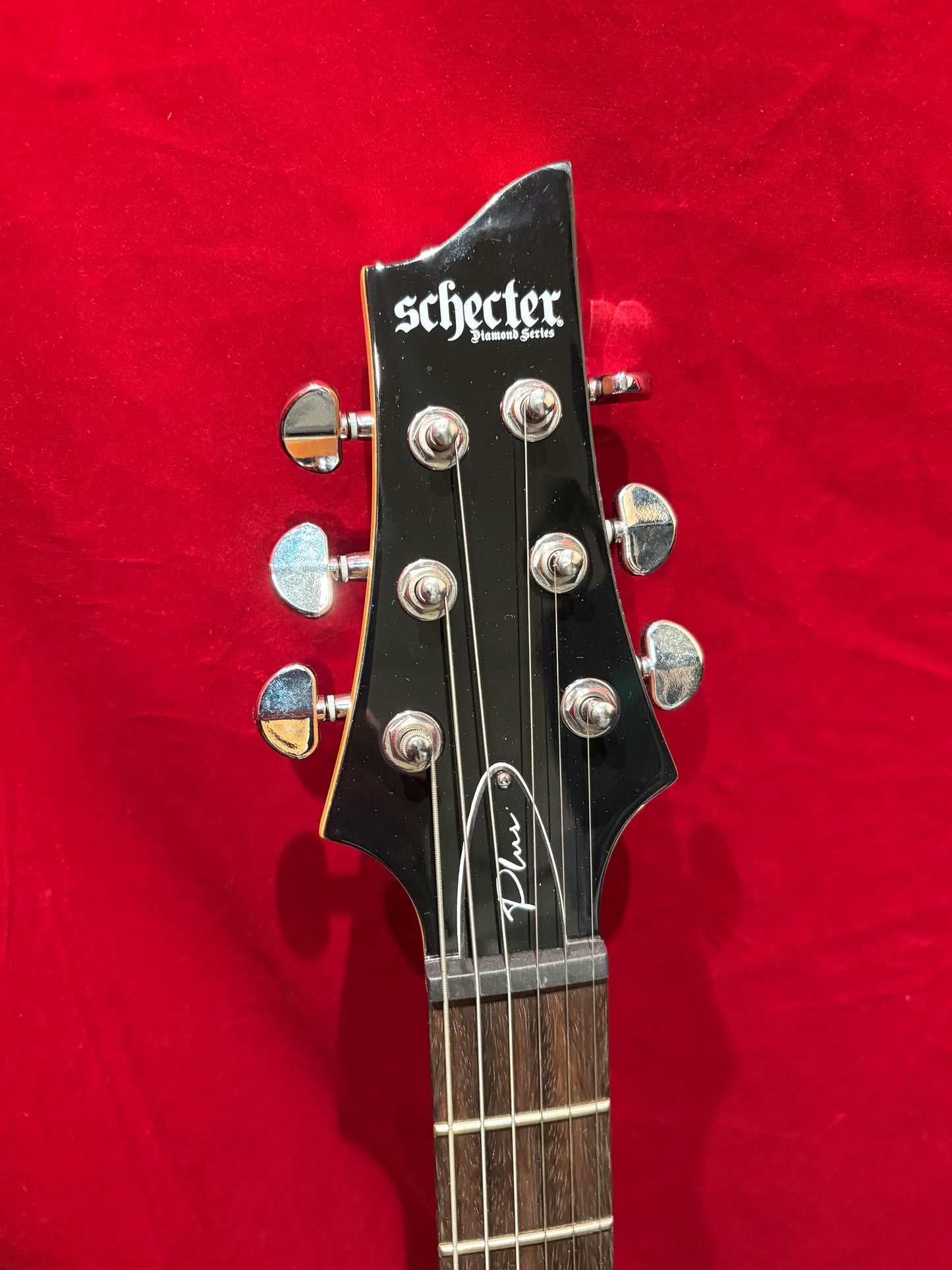 Schecter C-6 Plus Charcoal Burst