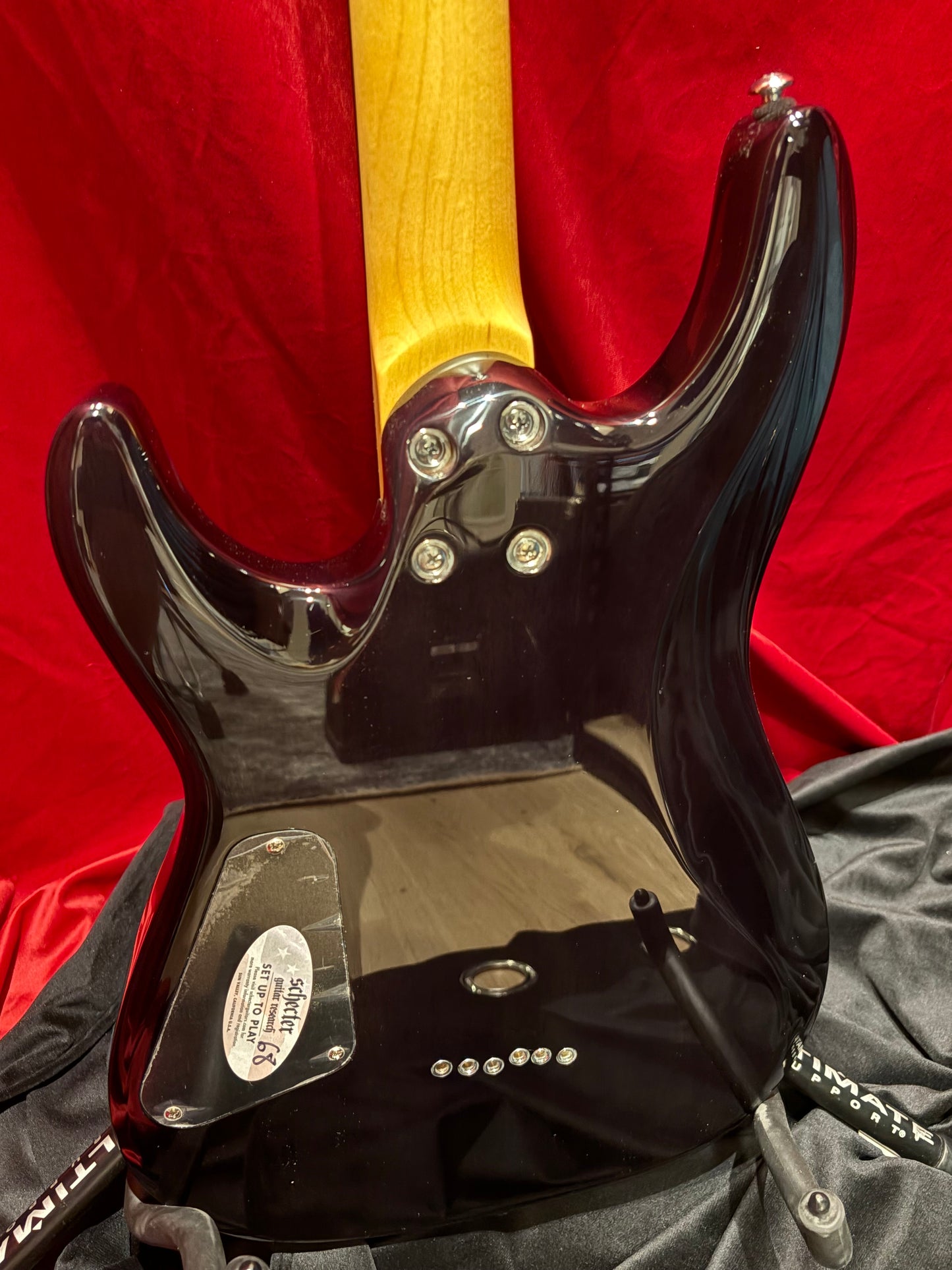 Schecter C-6 Plus Charcoal Burst