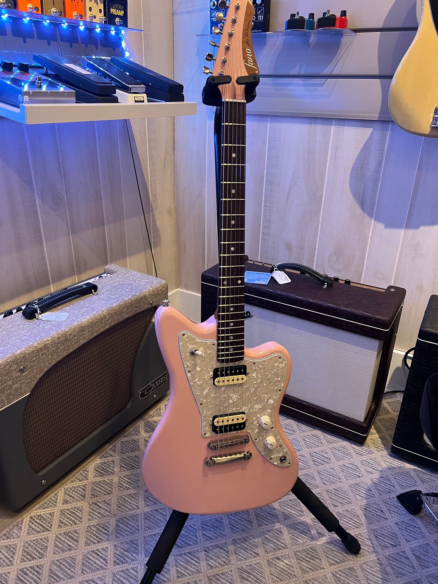 Fano JM6 'Alt De Facto' Shell Pink Electric Guitar