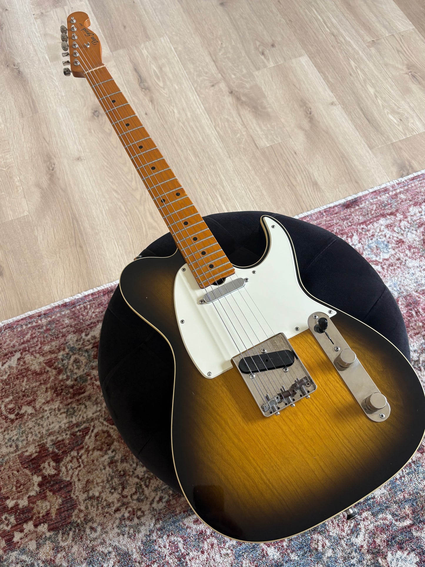 USED Don Grosh Retro Classic Vintage T Two Tone Burst