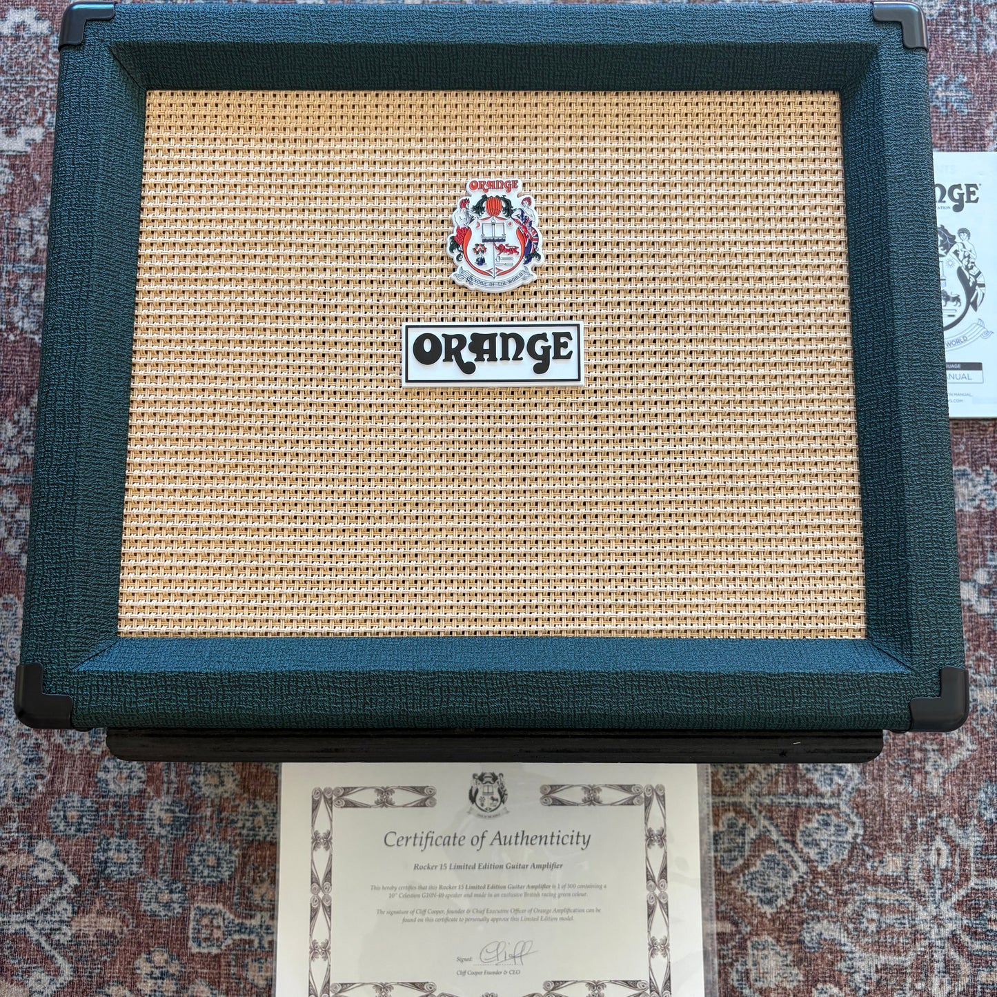 Orange Rocker 15W LTD Edition British Green