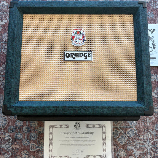 Orange Rocker 15W LTD Edition British Green