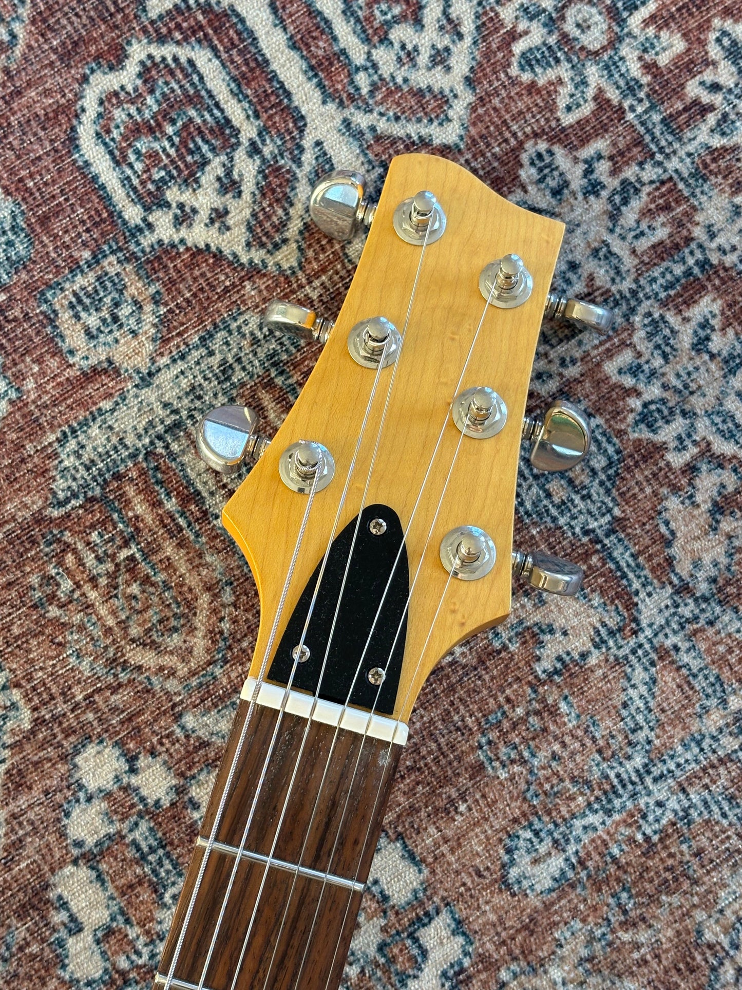 USED Partscaster SingleCut Flame Top