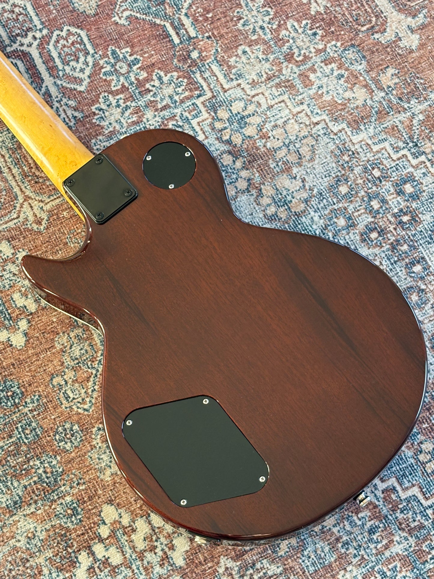 USED Partscaster SingleCut Flame Top