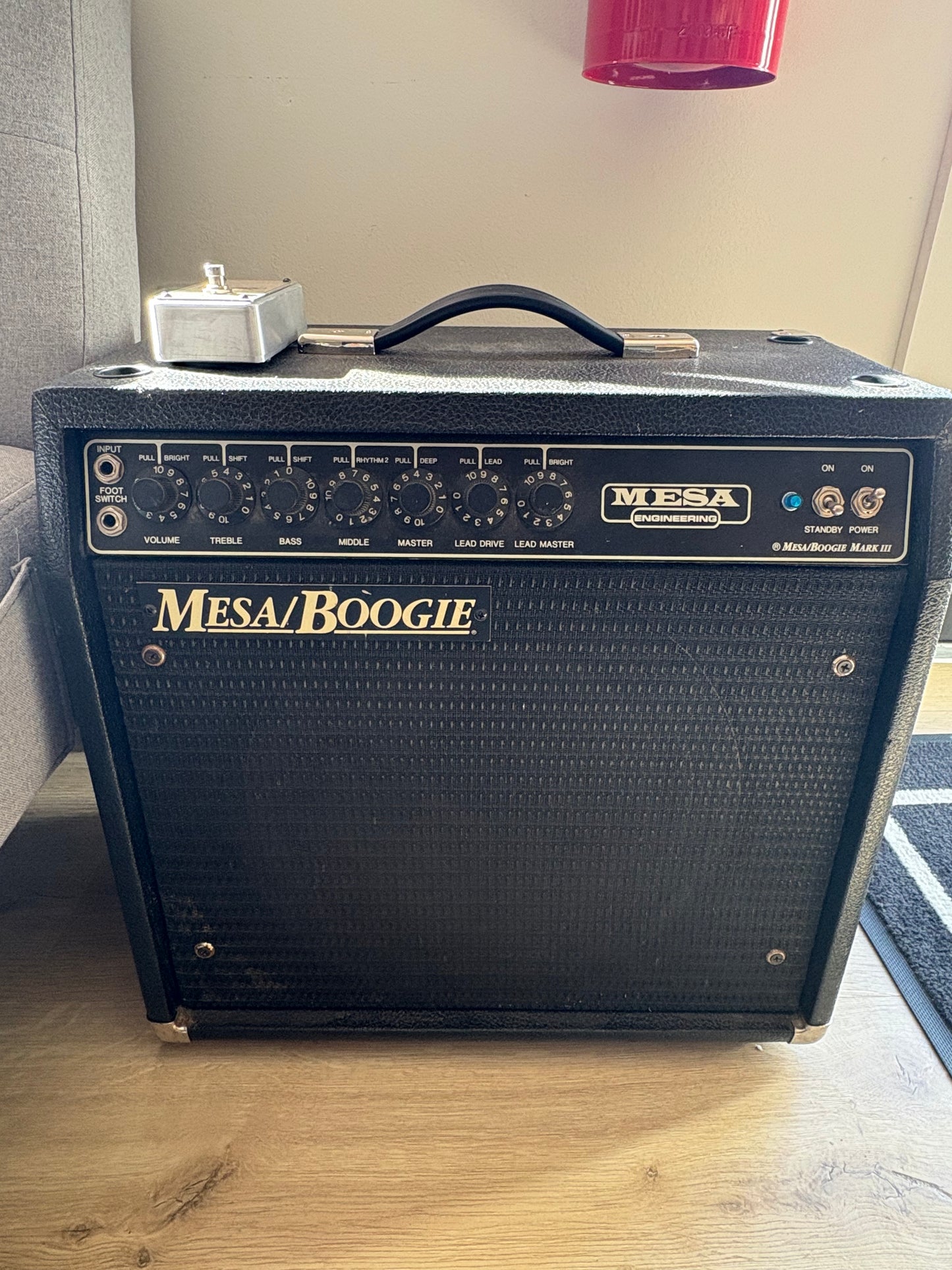 USED Mesa Boogie MK3 Reds Stripe Combo