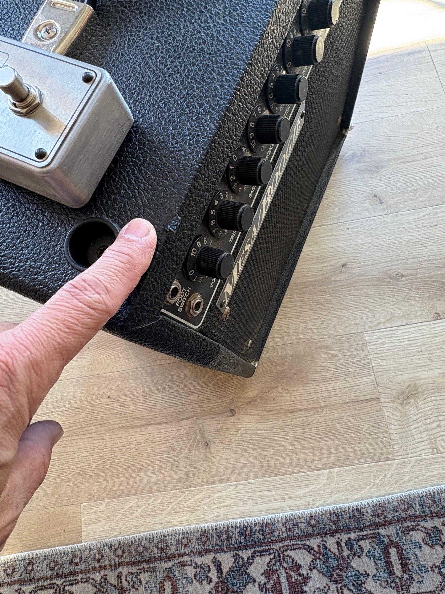 USED Mesa Boogie MK3 Reds Stripe Combo