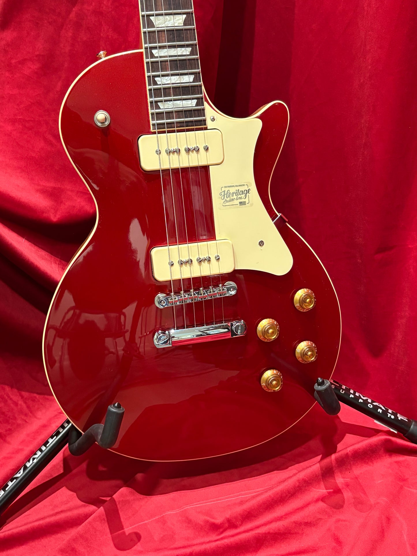 Heritage H-150 Standard Cherry P-90s Electric Guitar