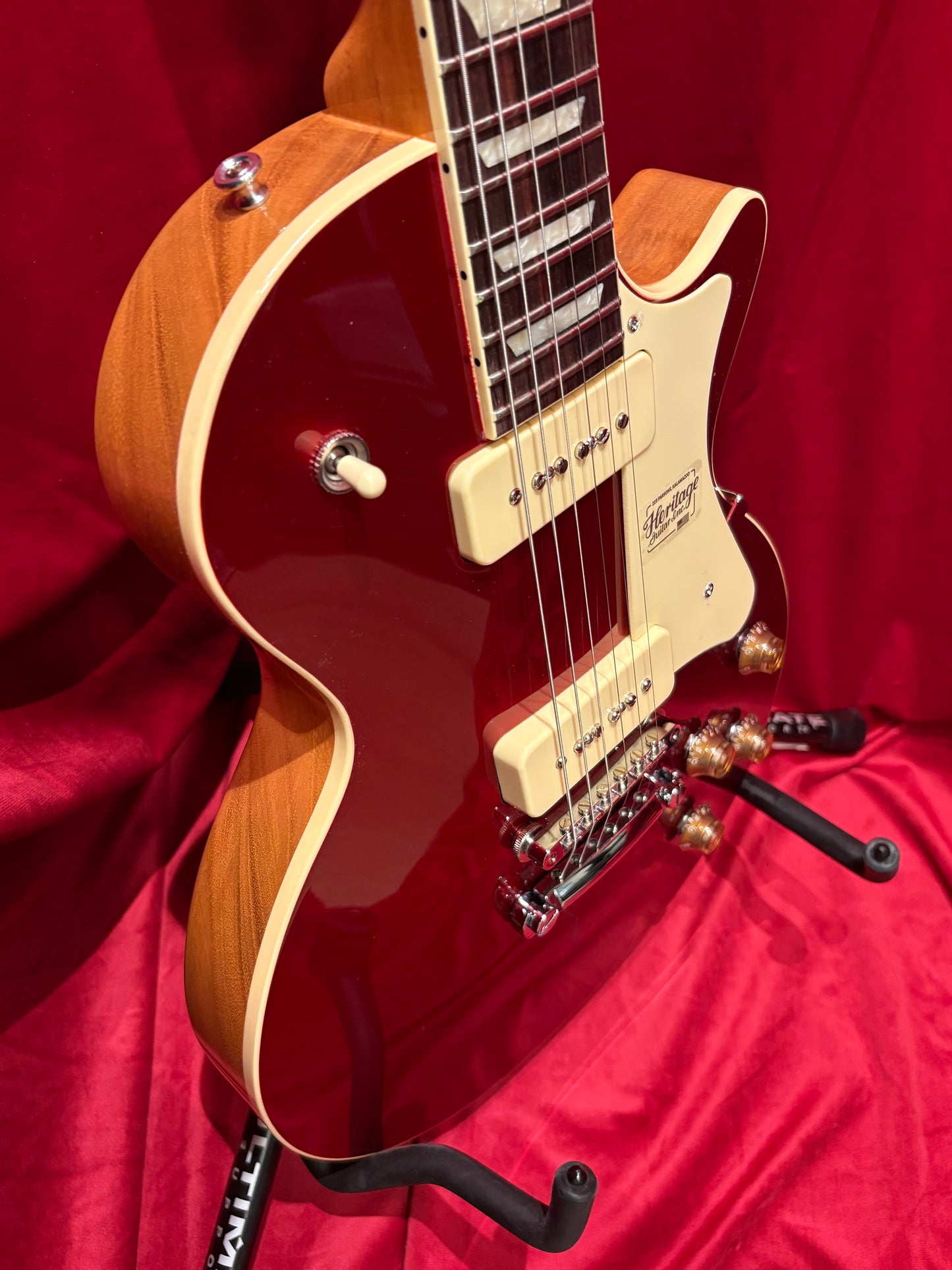 Heritage H-150 Standard Cherry P-90s Electric Guitar