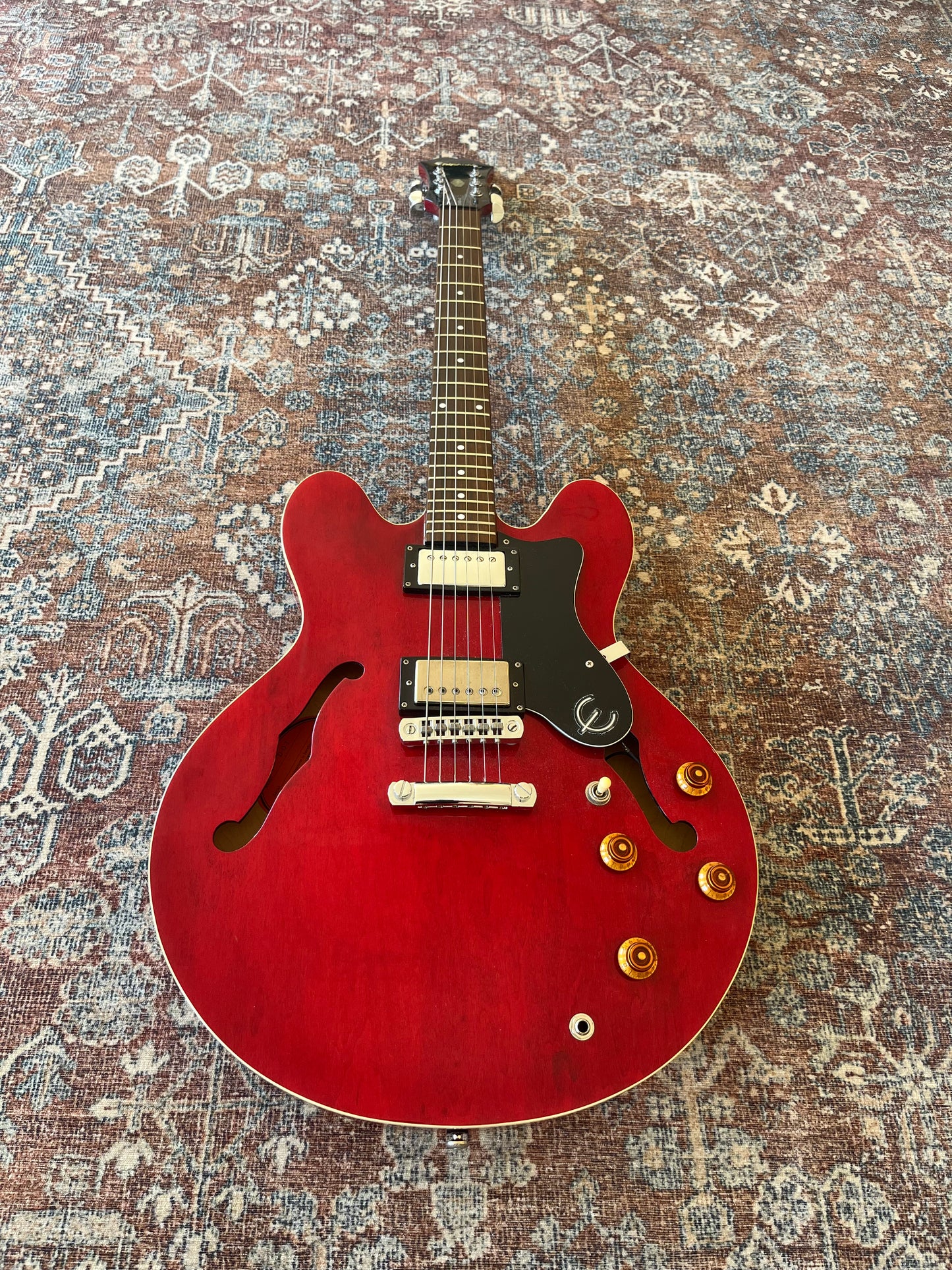 USED Epiphone Dot Cherry Red