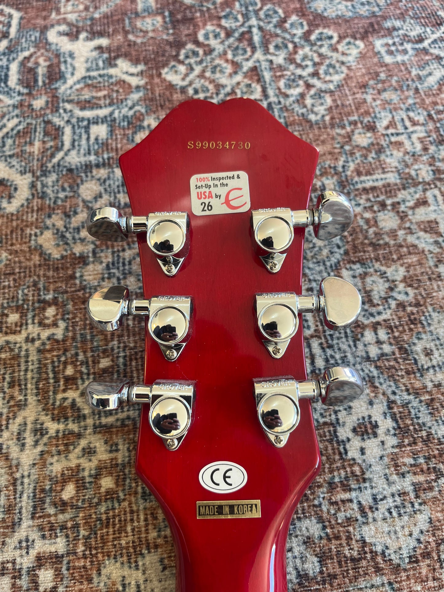 USED Epiphone Dot Cherry Red