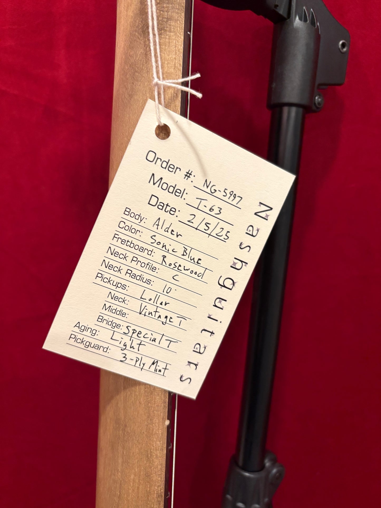 Nash T-63 Sonic Blue