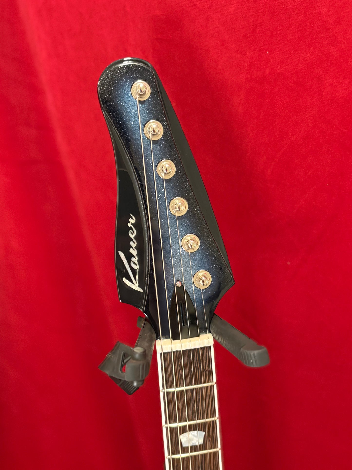 Kauer Banshee Blue Flake Electric Guitar